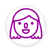 Load image into Gallery viewer, Spinster Avatar Pin-Back Buttons