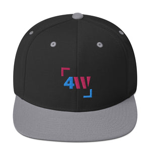 4W Logo Snapback Hat