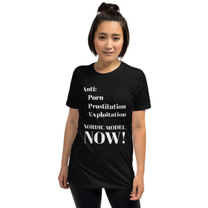 "Nordic Model Now", Radical Feminist Shirts, T-Shirts, Hoodies